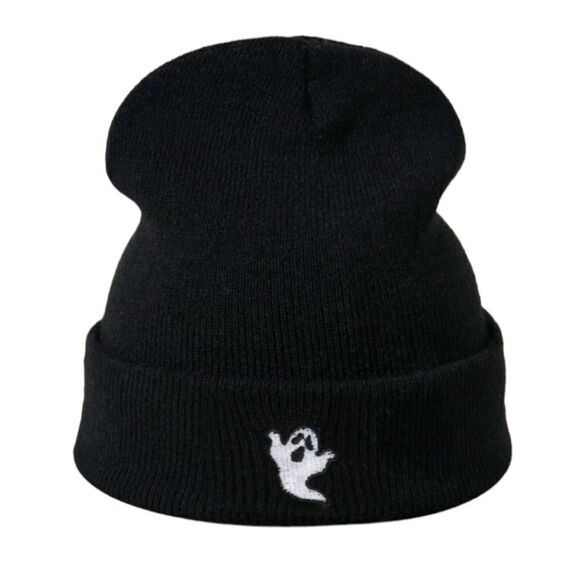 Other - Ghost Embroidered Beanie Hat